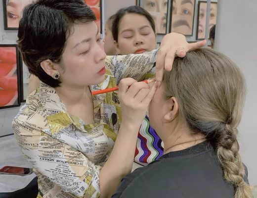 Master đang sử dụng chì định hình